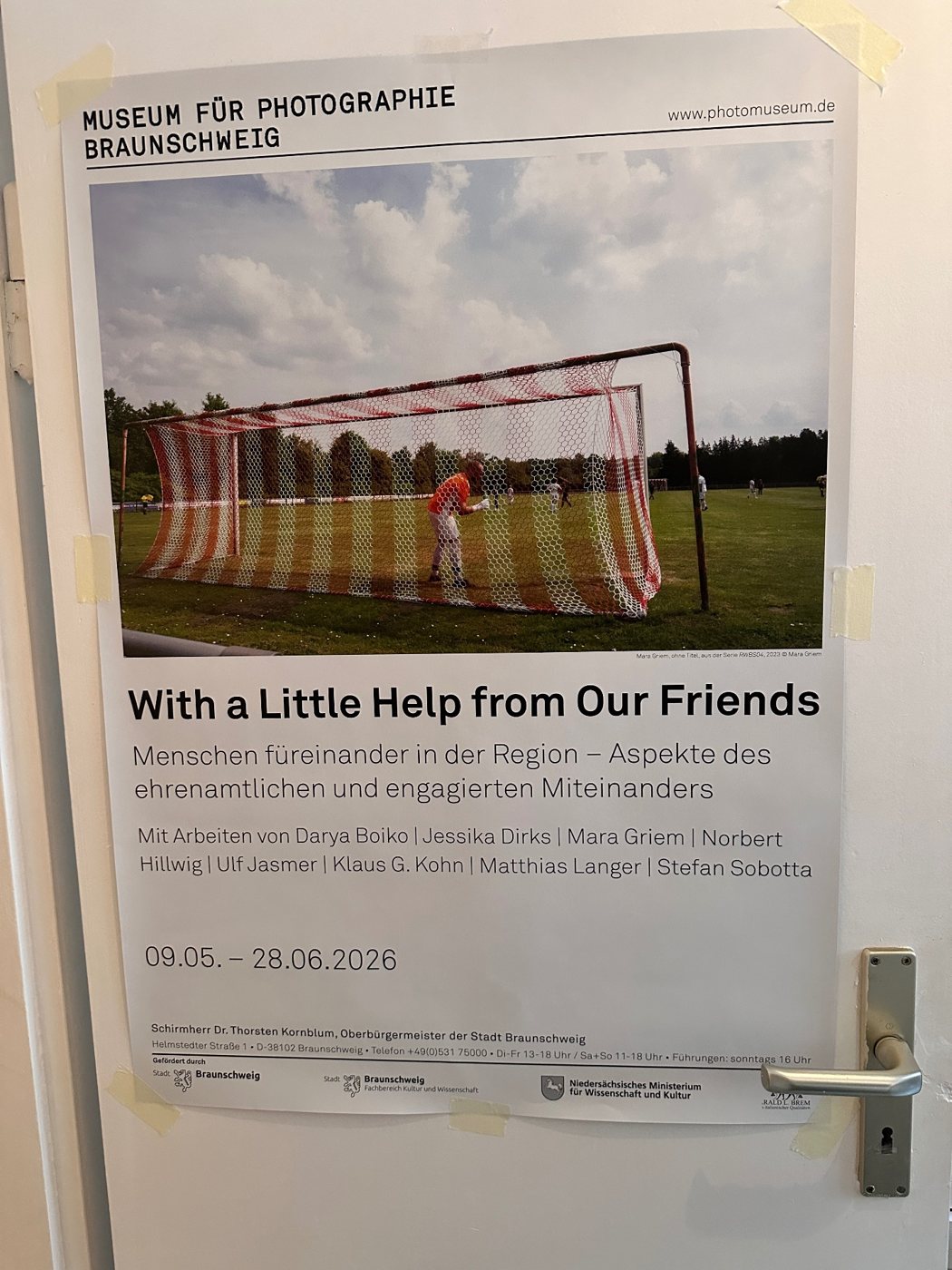 Ausstellungsplakat Museum für Photographie Braunschweig